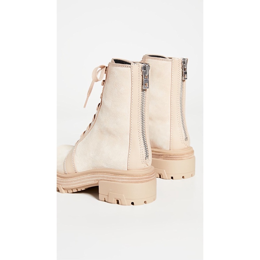 Rag & Bone Shaye Suede Lace Up Hiker Boots 37.5 US7 - Picture 2 of 3